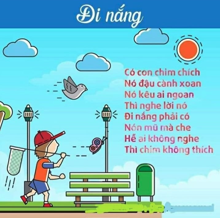 Đi nắng | Bài thơ Đi nắng (Nhược Thủy)