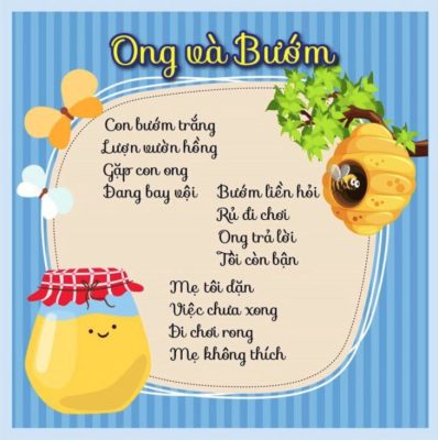 Ong và bướm | Hình ảnh Bài thơ ong và bướm (Nhược Thủy)